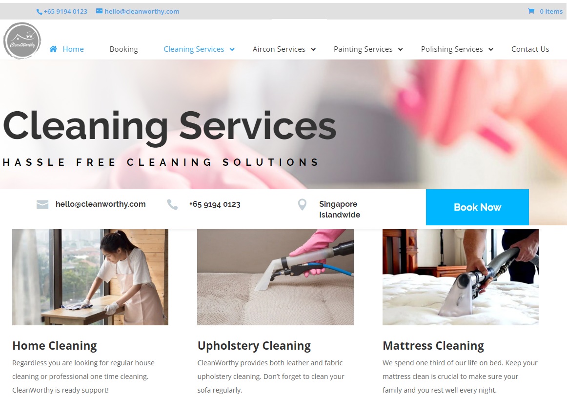 Cleanworthy’s Homepage