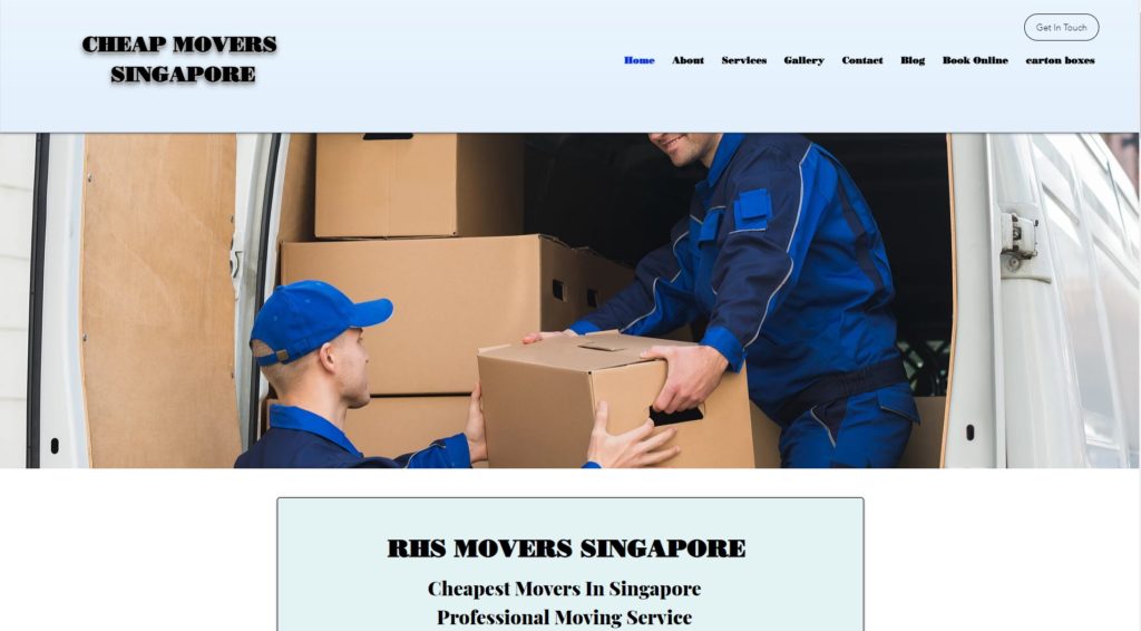 RHS Movers Singapore