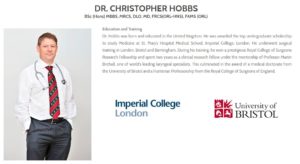 DR. CHRIS HOBBS' Website