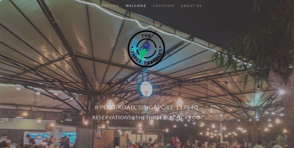 THE THREE PEACOCKS' Homepage