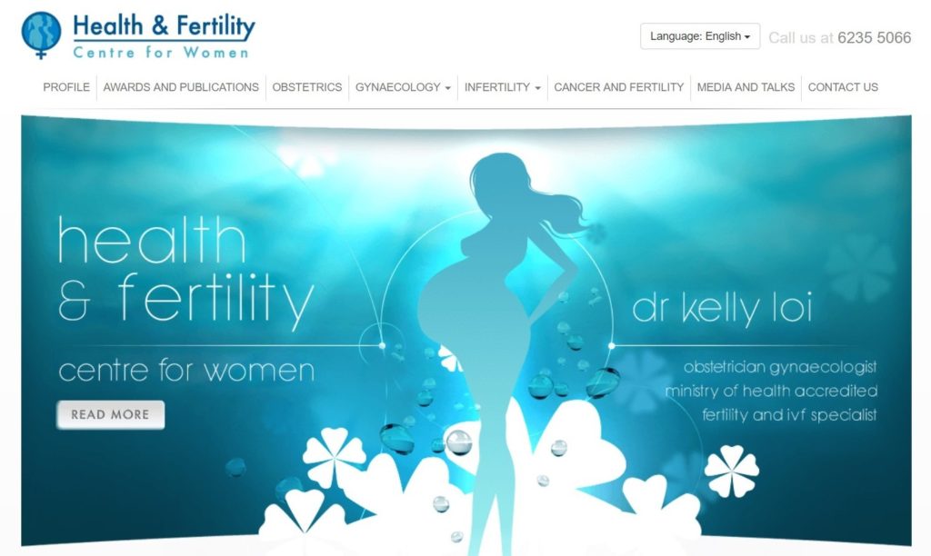 HEALTH AND FERTILITY CENTRE FOR WOMEN's Homepage