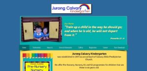 Jurong Calvary Kindergarten's Homepage