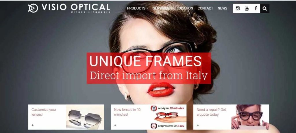 Visio Optical's Homepage