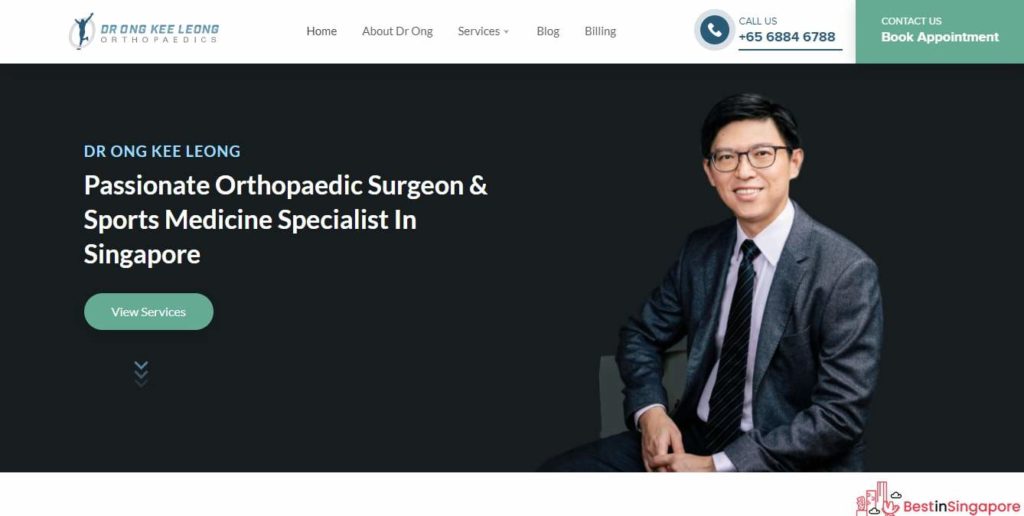 Dr. Ong Kee Long – Dr. Ong Kee Long Orthopaedics' Homepage
