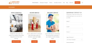 Rentalorry' Homepage