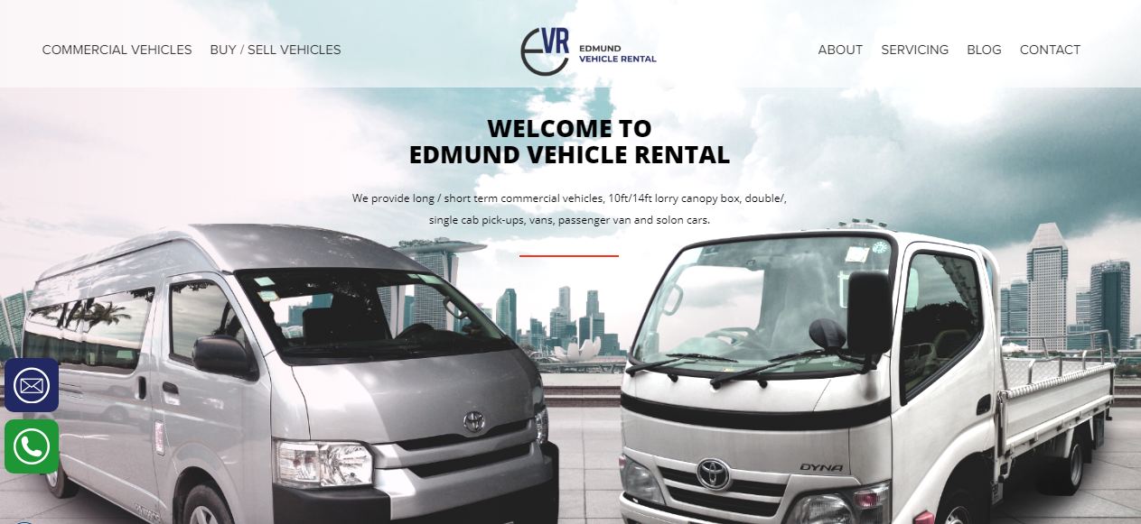 van rental with driver singapore