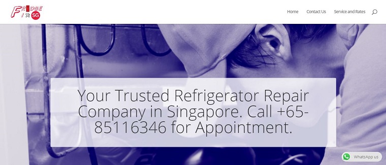 Fridge Fix SG's Homepage