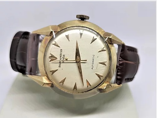 Baume & Mercier's Classic 14K Gold Automatic Watch 