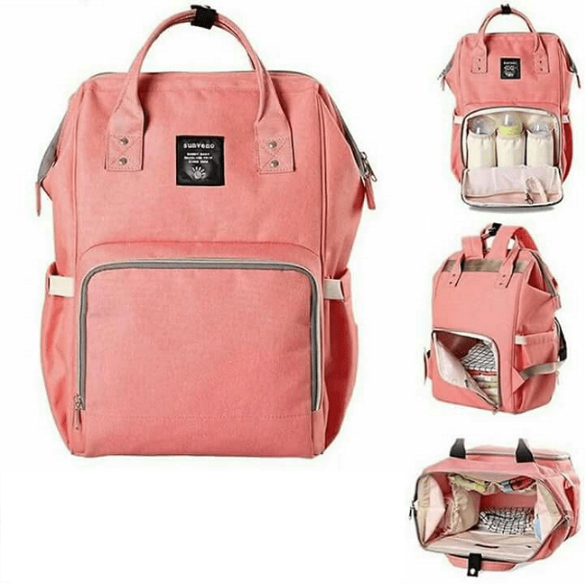 Pink Modernism Backpack Diaper Bag Walmart Com Walmart Com