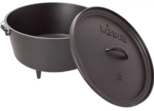 Lodge Seasoned Cast Iron Deep 8 Quart