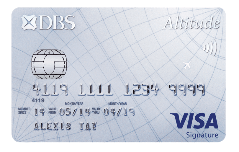 DBS Altitude Visa Signature Card