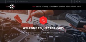 Juzz for Cars' Homepage