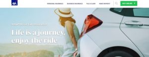 AXA Insurance's Homepage