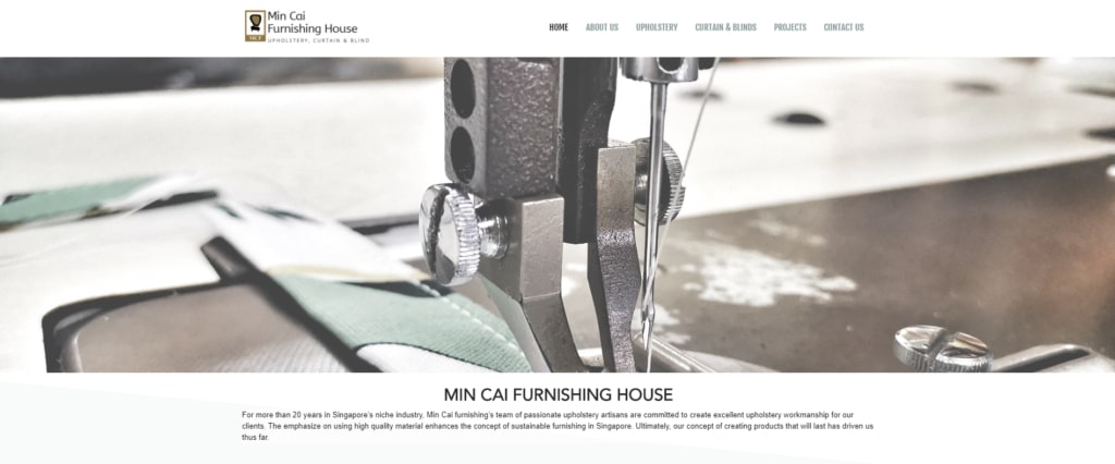 Min Cai Furnishing House's Homepage