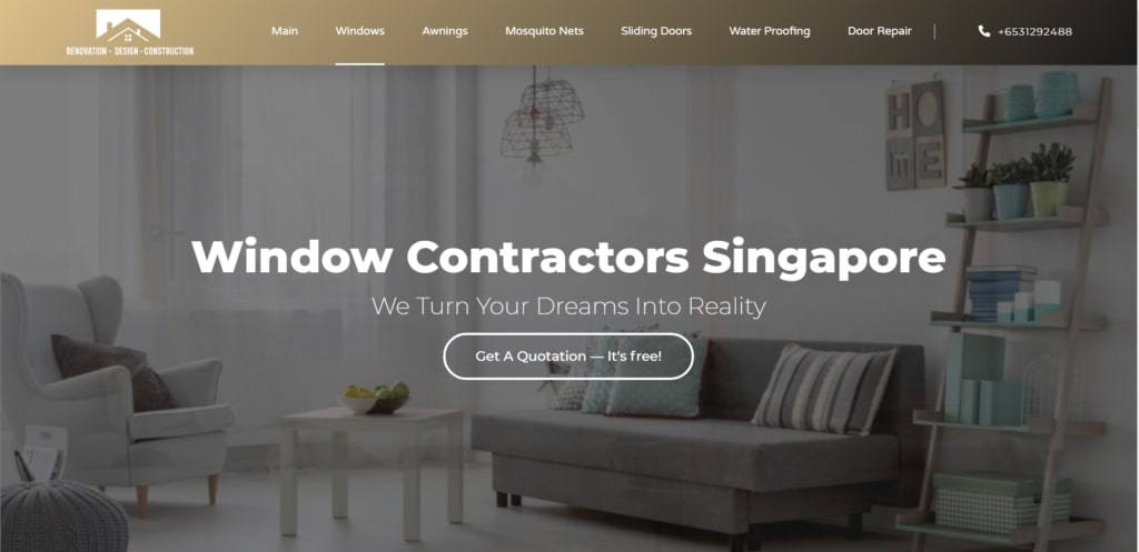 Renovation Contractor Singapore's Homepage
