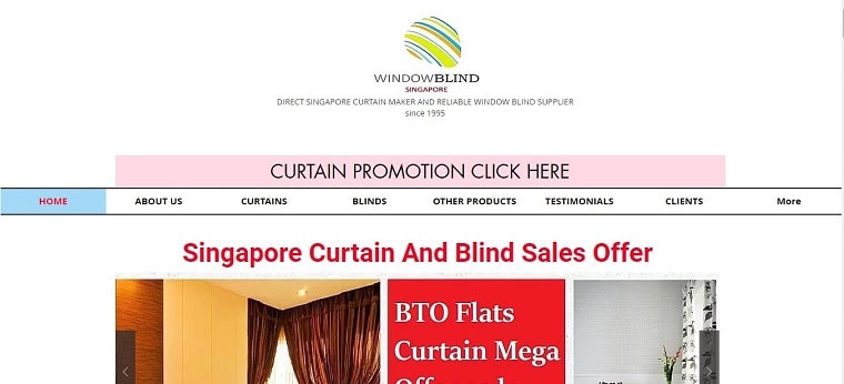 Window Blind Singapore's Homepage