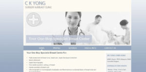 CK Yong Surgery & Breast Clinic's Homepage