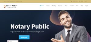 Singapore Notary Public's Homepage