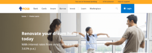 POSB Renovation Loan's Homepage
