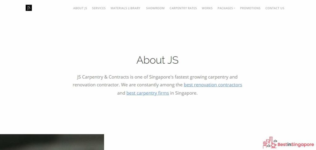 JS Carpentry & Contracts' Homepage