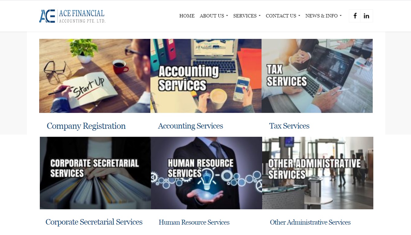 ACE FINANCIAL ACCOUNTING'S HOMEPAGE