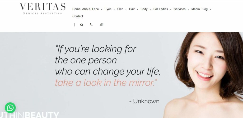 Veritas Clinic's Homepage