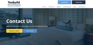 Yeobuild Home Repair's Homepage