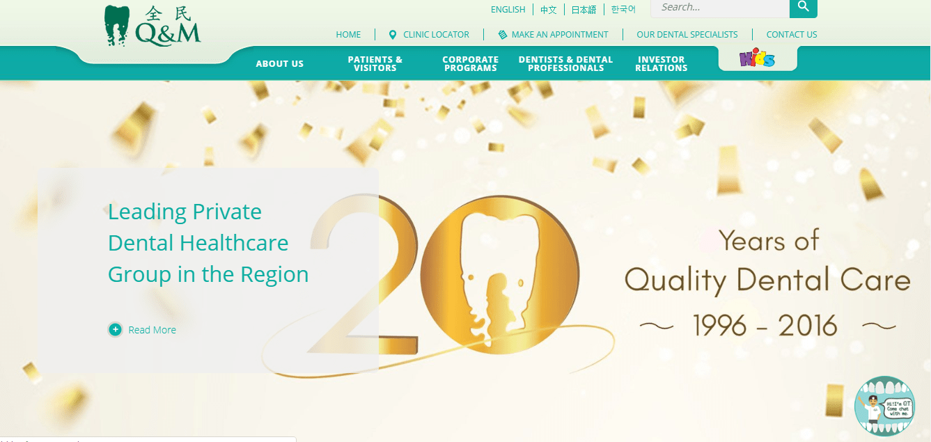 Q & M Dental Surgery's Homepage
