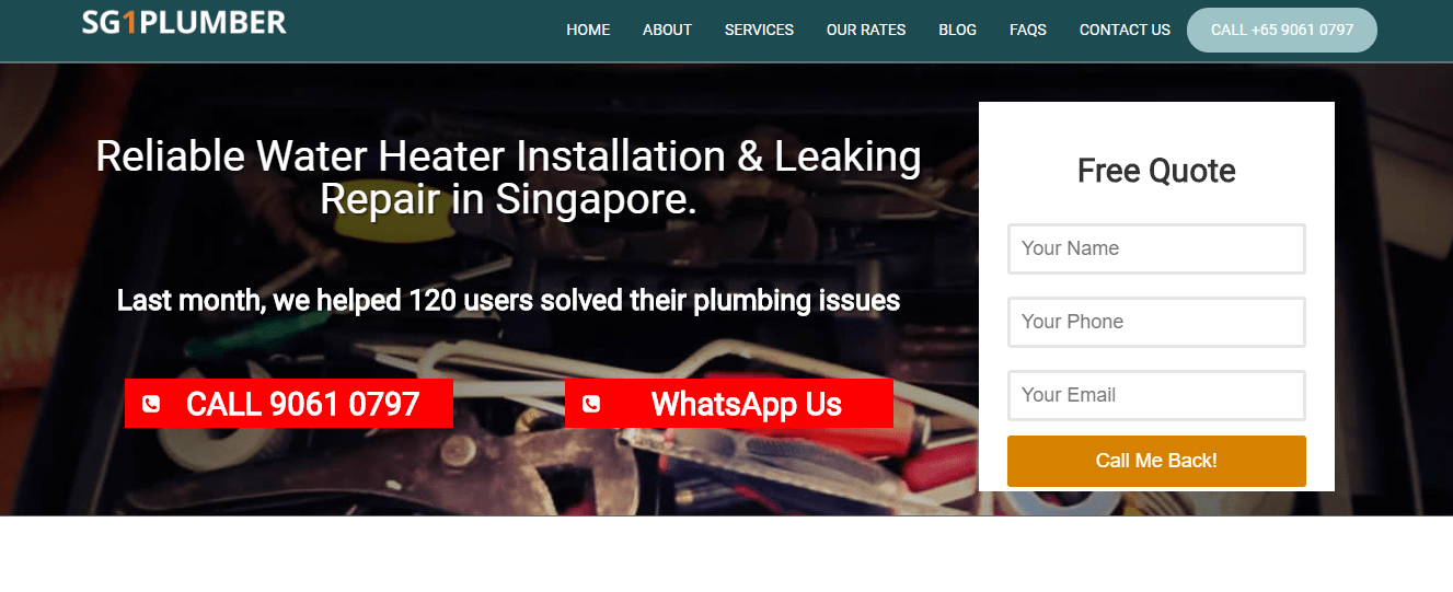 SG1 Plumber's Homepage