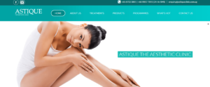 ASTIQUE Medical Clinic's Homepage