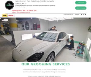 MintGroom Car Detailing's Homepage