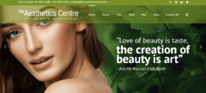The Aesthetic Centre's Homepage