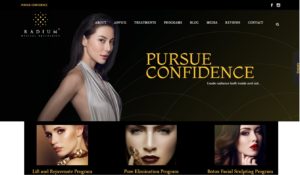 Radium Medical Aesthetics' Homepage
