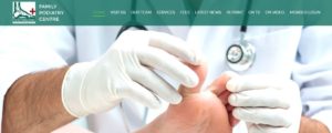 Family Podiatry Centre's Homepage