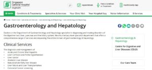 SGH (Singapore General Hospital)'s Homepage