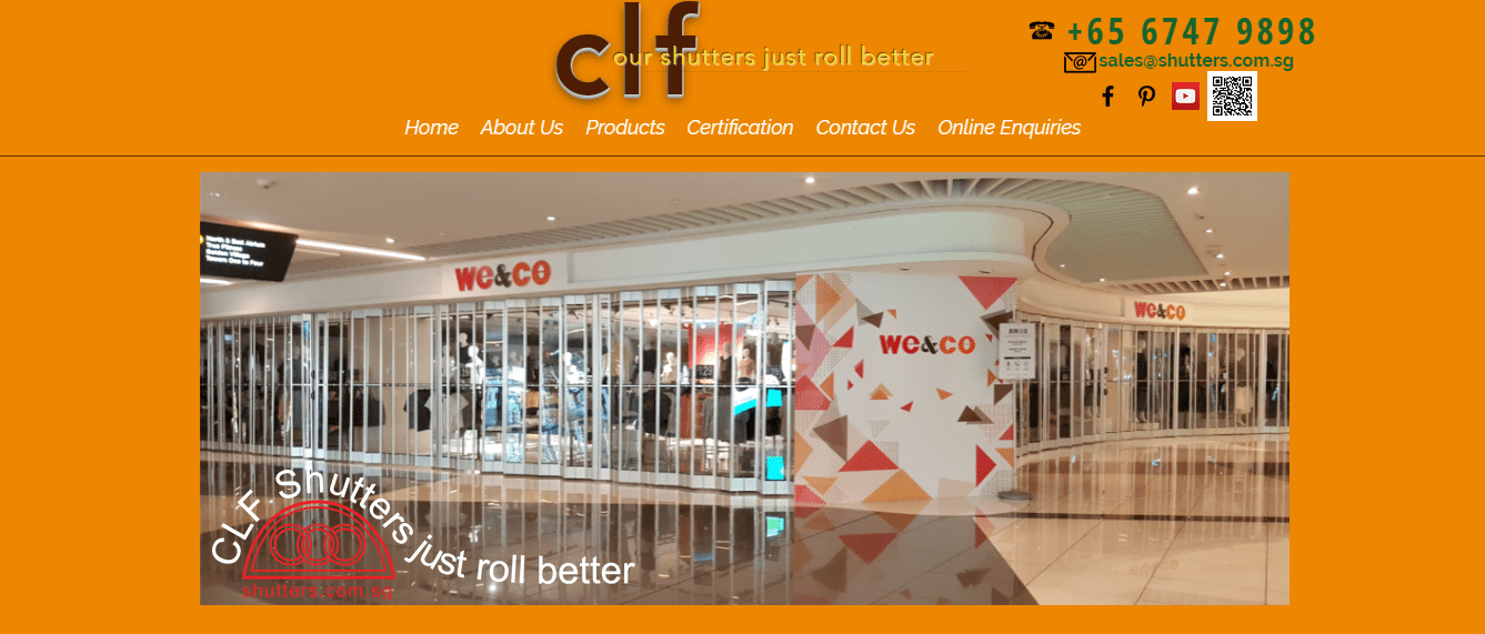 CLF Shutters' Homepage