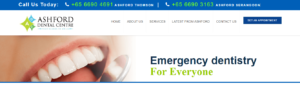 Ashford Dental Centre's Homepage