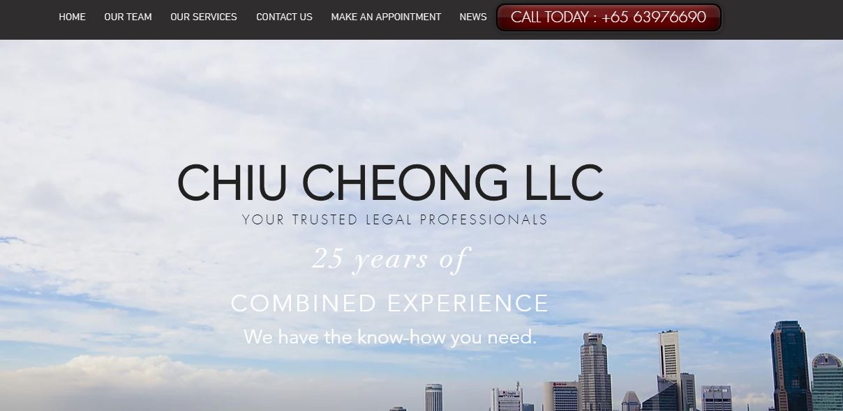 Chiu Cheong LLC's Homepage