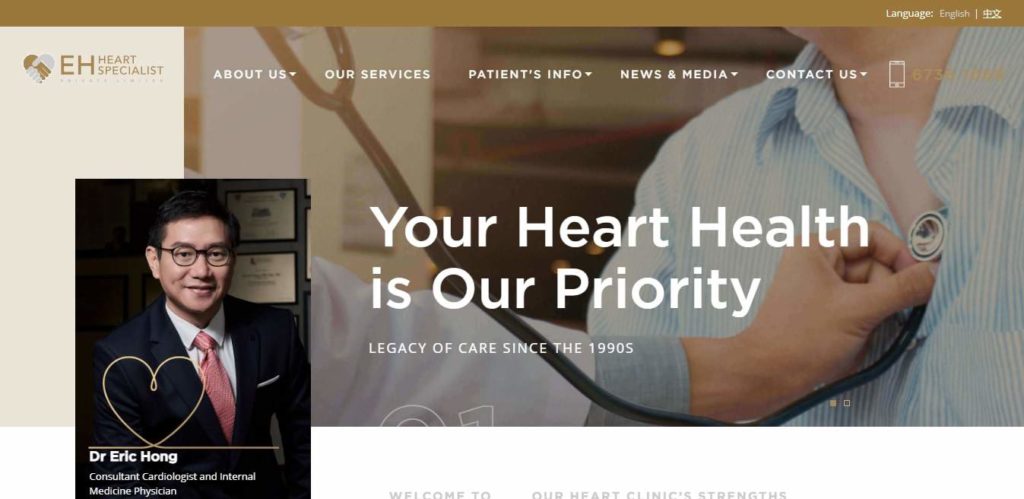 Dr. Eric Hong Cho Tek – EH Heart Specialist: Heart Clinic's Homepage