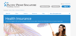 Pacific Prime Health Insurance's Page