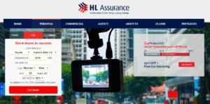 HL Assurance Car Protect360's Homepage