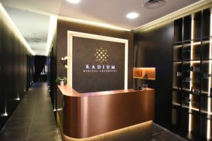Radium Medical Aesthetics' Front Desk