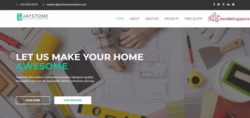 Jaystone Renovation Contractor's Homepage