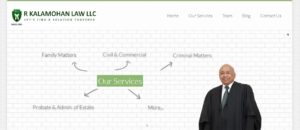 R Kalamohan Law LLC's Homepage