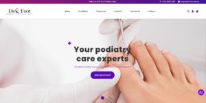 Dr. Foot Podiatry Clinic's Homepage