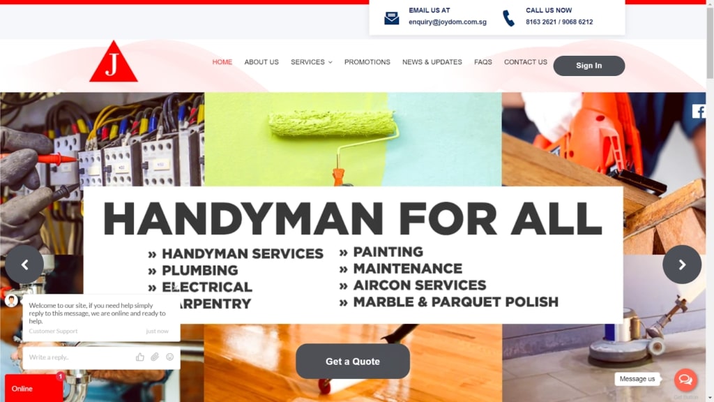 Joydom Engineering' Homepage