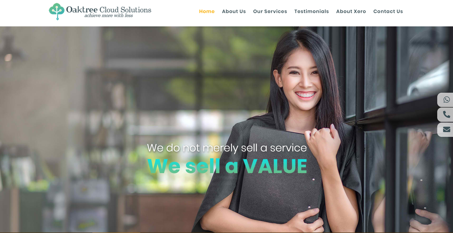 Oaktree Cloud Solutions' Homepage