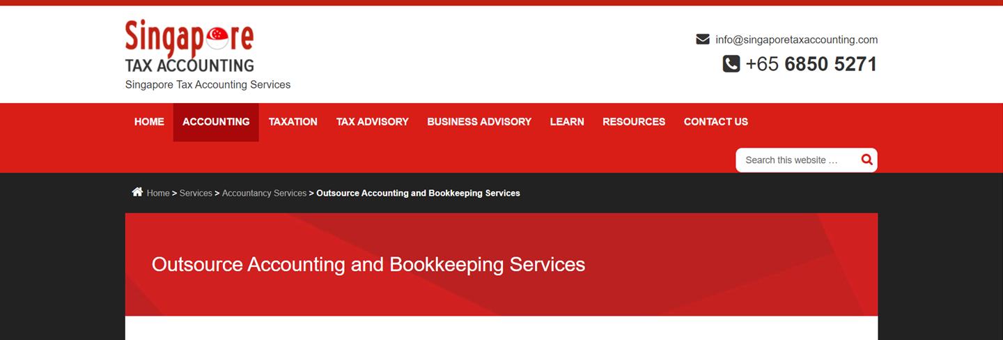 Singapore Tax Accounting's Website