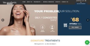 Bio Aesthetic Laser Clinic's Homepage