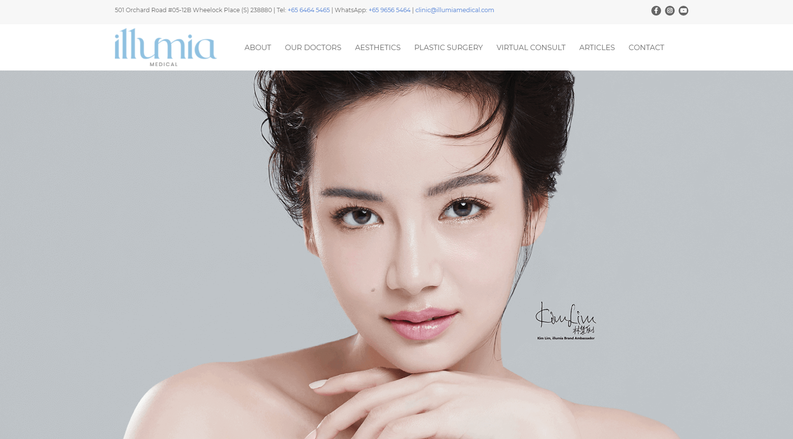 Illumia Medical Homepage